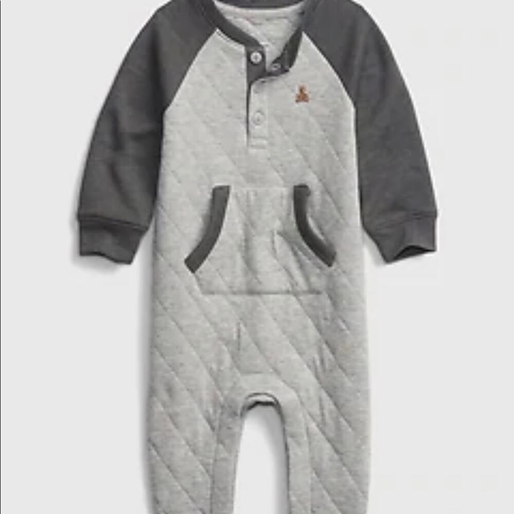 Baby Gap Quilted Romper 3-6m